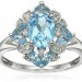 prsteň s modrým kameňom